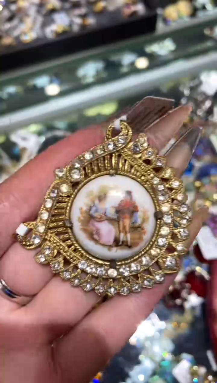 琉璃铜合金楚楚珠宝中古甄选不退换