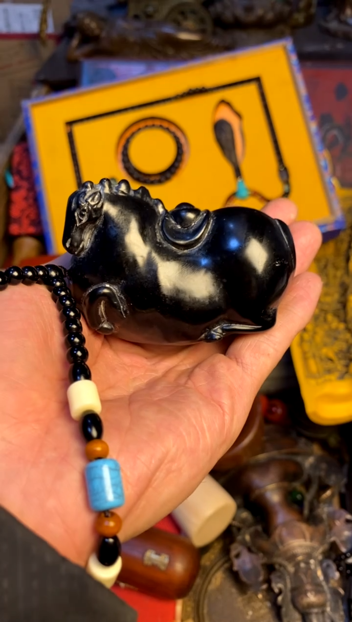 【闪购商品】和田玉（墨玉）挂件未镶嵌主播推荐主播推荐