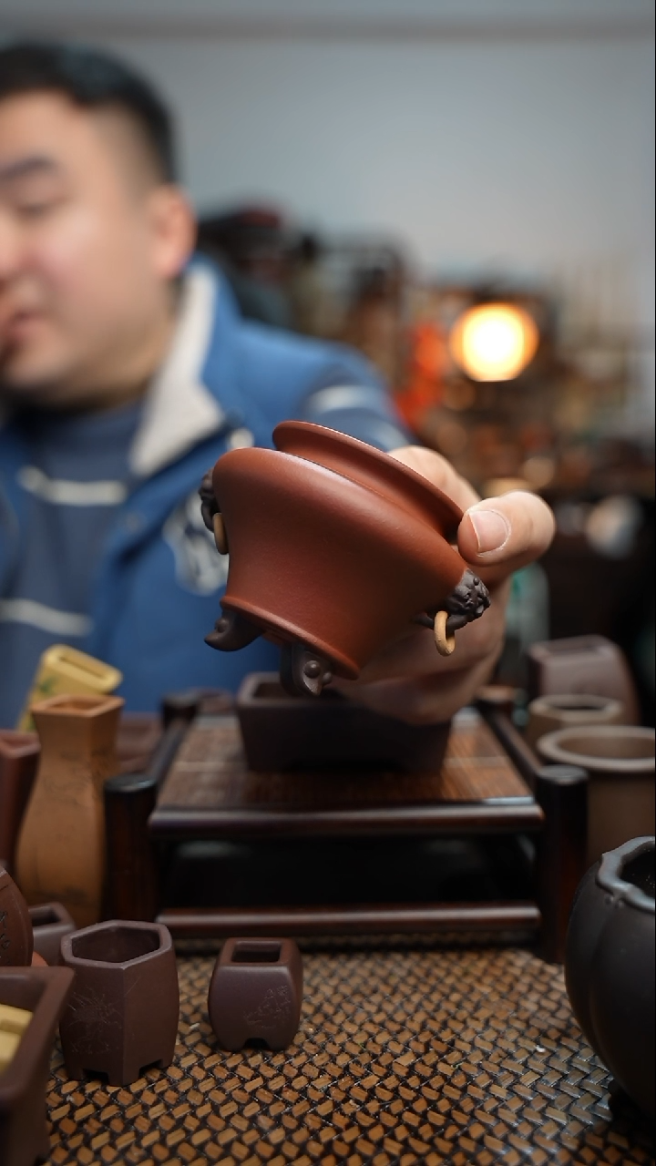 【闪购商品】紫砂花盆長木軒精品紫砂