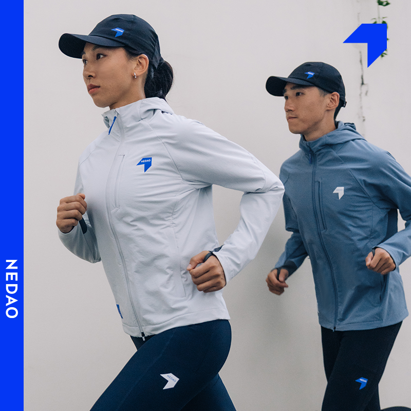 内道云绒带帽软壳男女防风保暖连帽跑步运动户外跑步外套