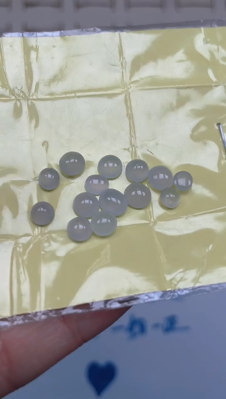 裸石翡翠天然翡翠蛋面13