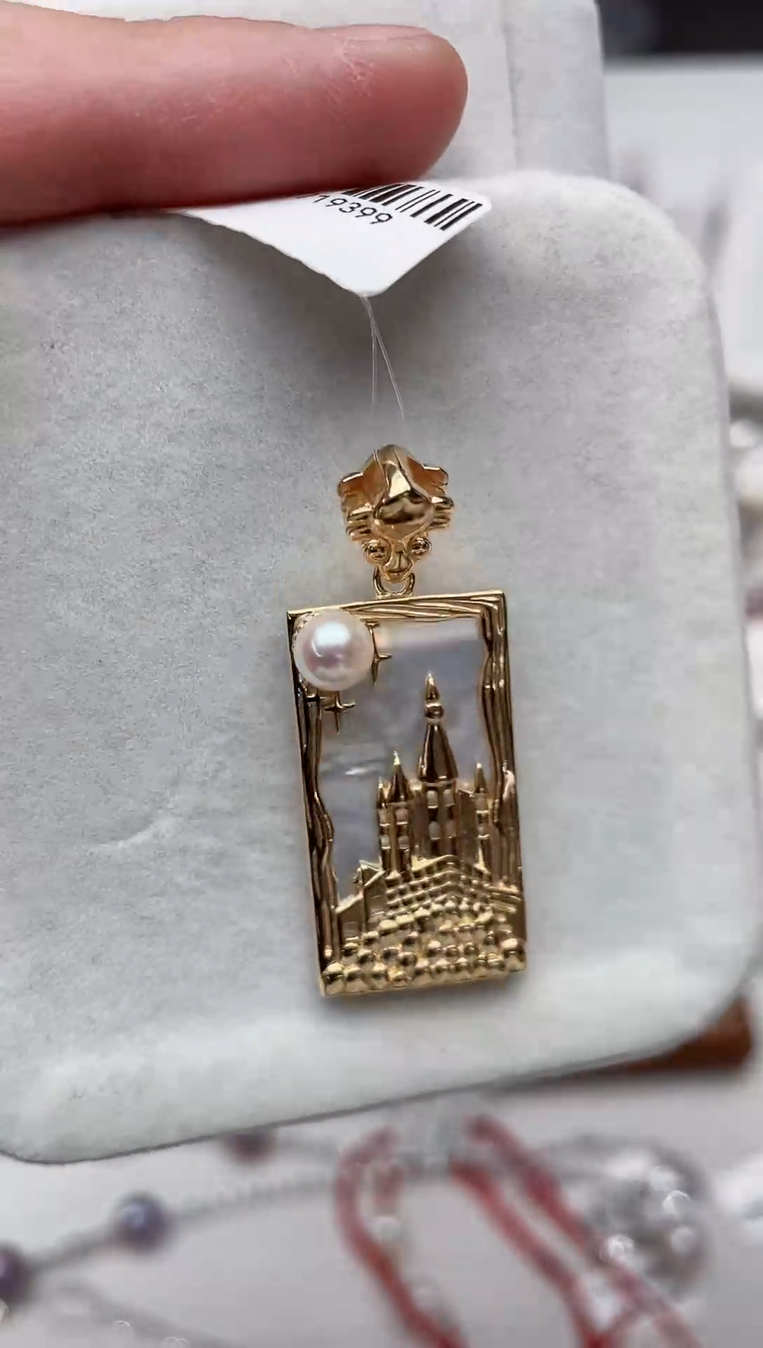 【闪购商品】海水珍珠吊坠(不含链)银S925镶嵌吊坠