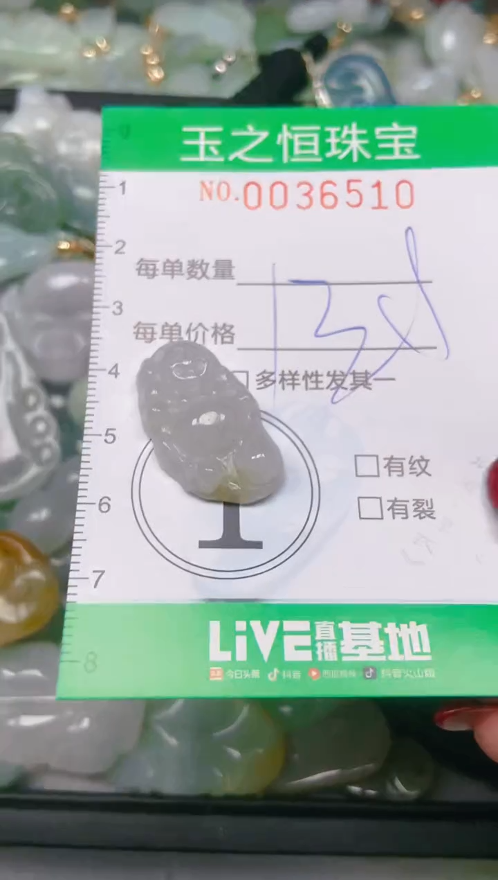 【闪购商品】翡翠颈饰未镶嵌闪购0036510