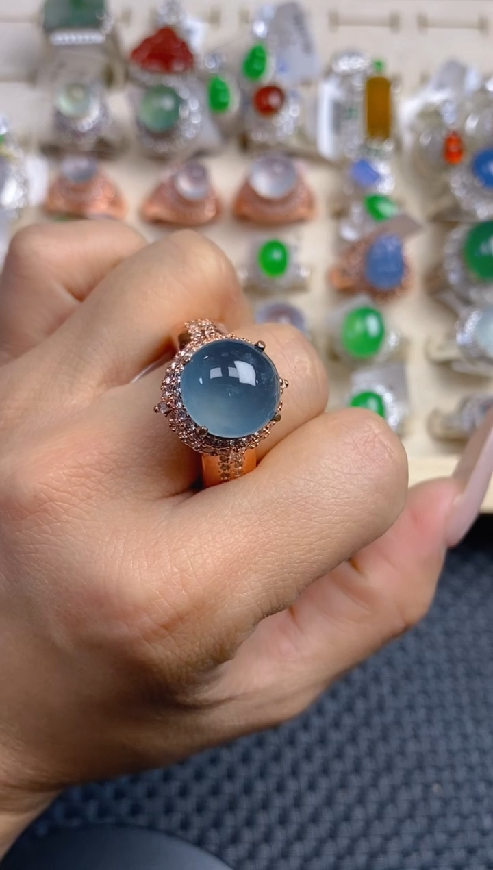 【闪购商品】定制翡翠未镶嵌天然A货翡翠61