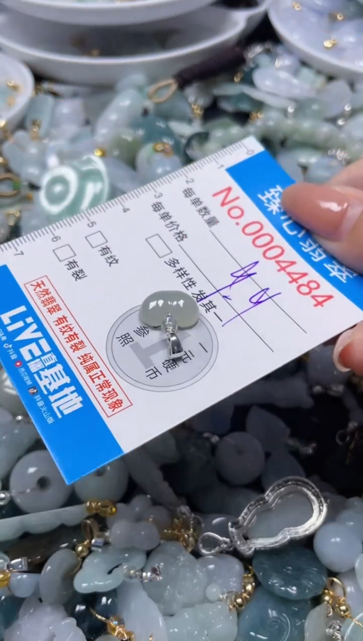 颈饰未镶嵌翡翠4484