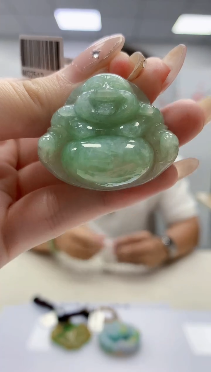 未镶嵌定制翡翠4688jw-毛货挂件18