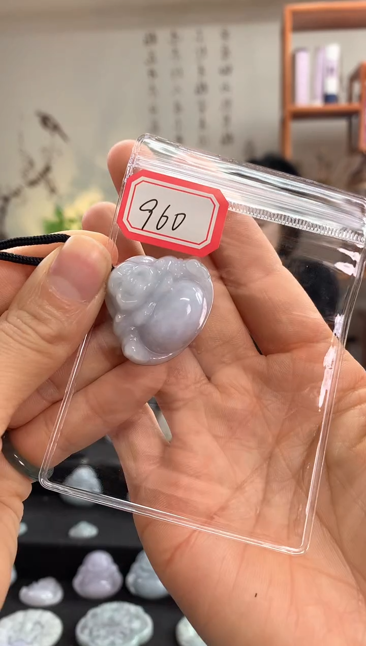 【闪购商品】翡翠颈饰未镶嵌佛公960