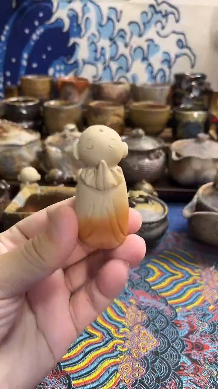 和尚日式备前烧茶具茶周边