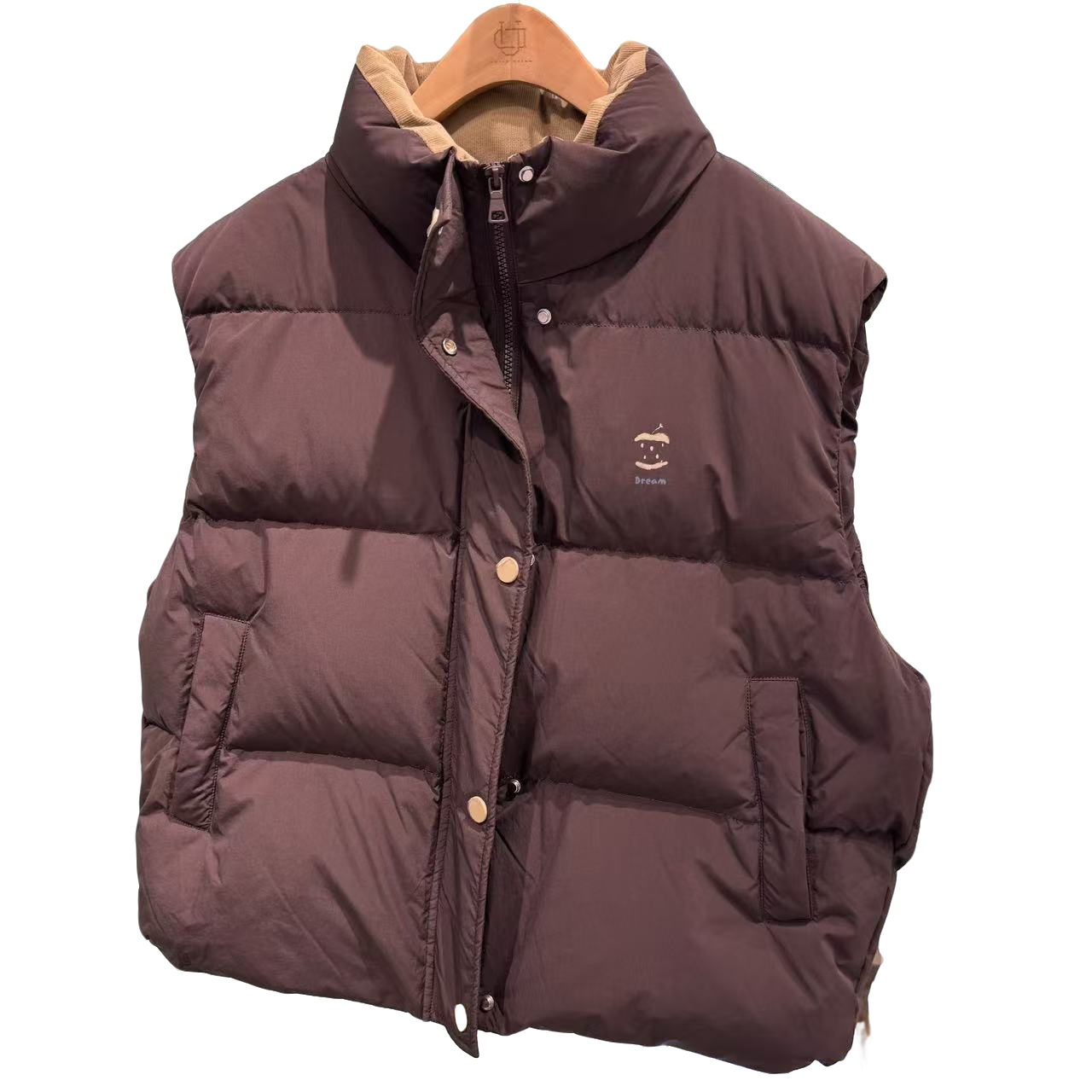 【辰美优选】柚丁/27559冬季新款马甲