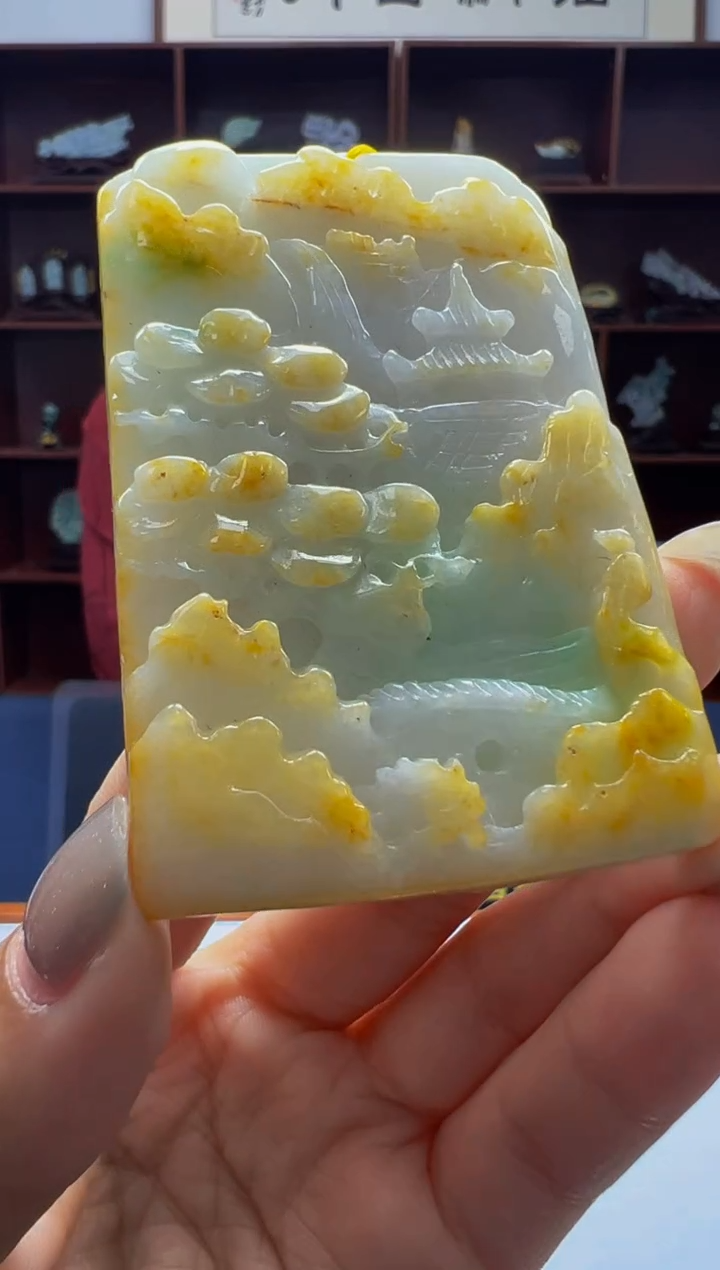 【闪购商品】定制翡翠未镶嵌7-Q2025-3-7-18