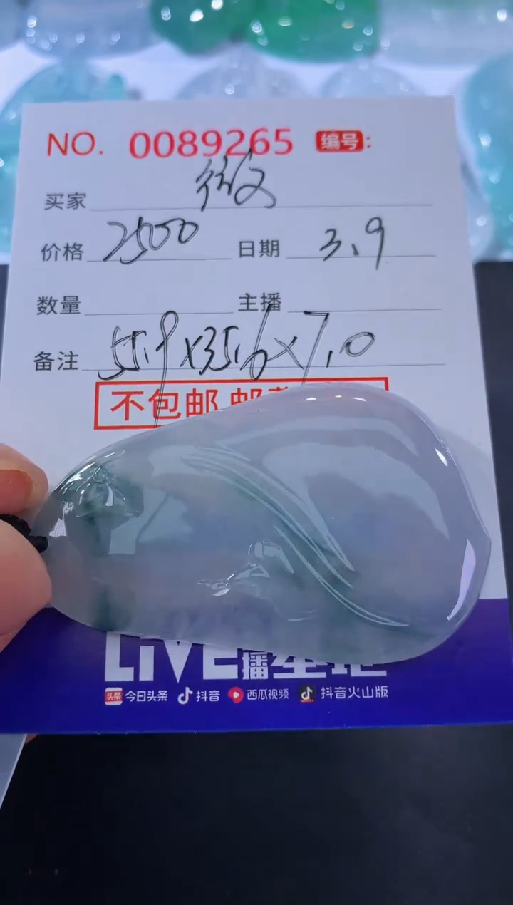 【闪购商品】翡翠颈饰未镶嵌微