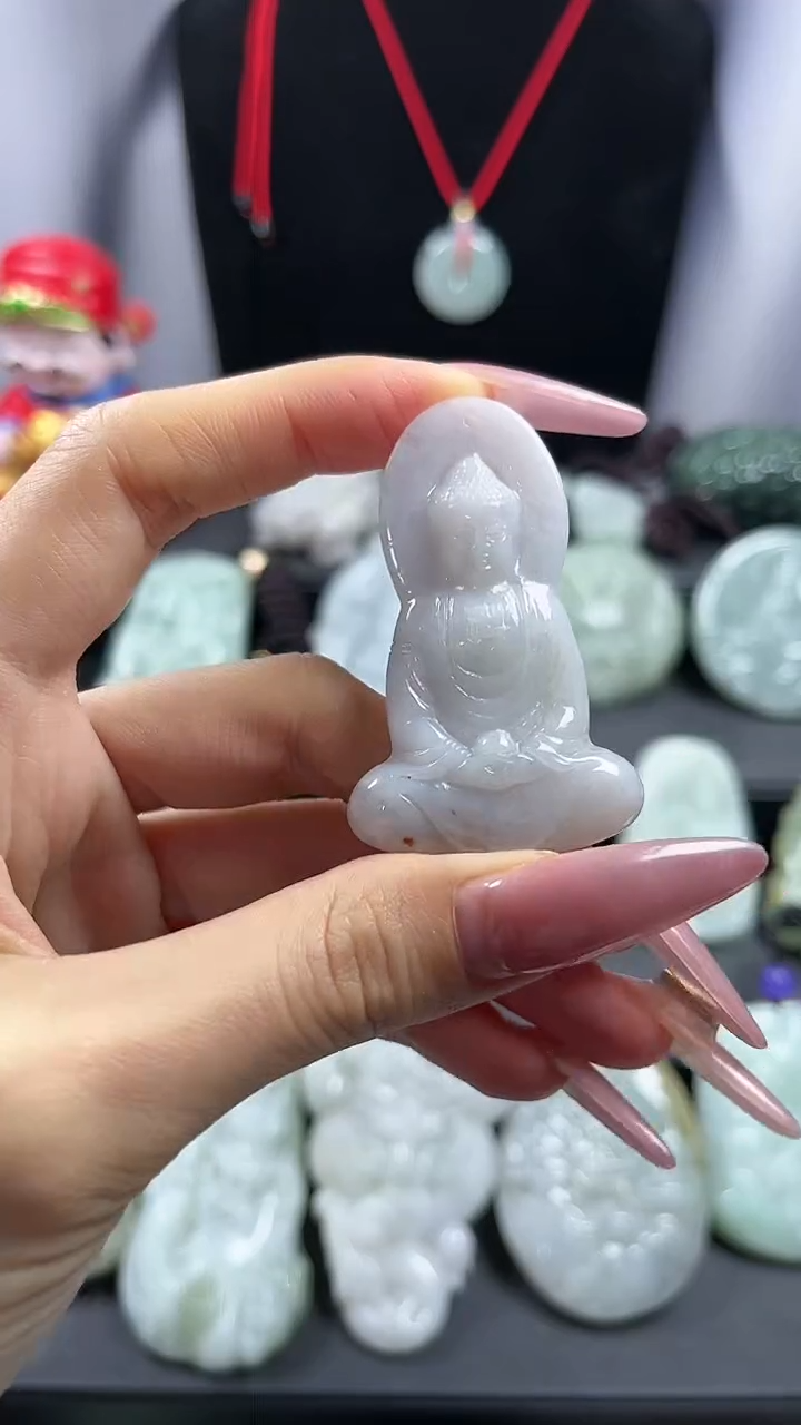 【闪购商品】翡翠颈饰未镶嵌大日如来