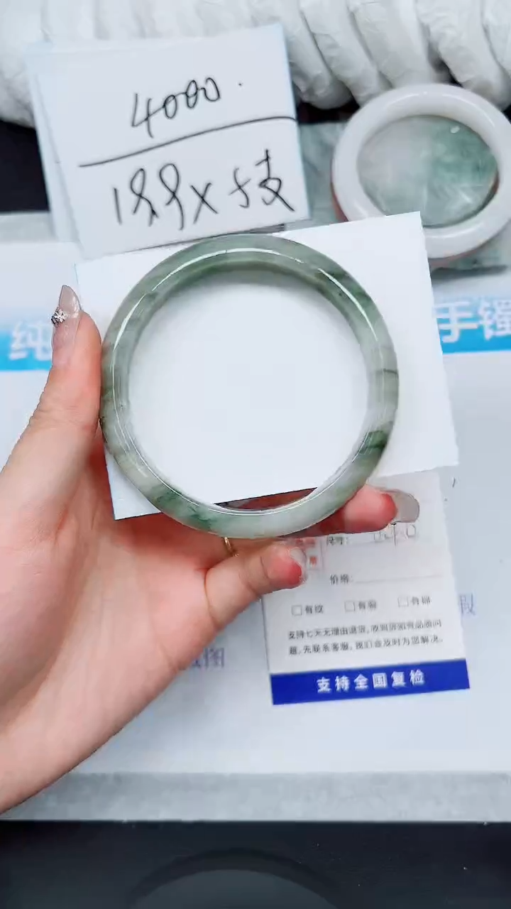 【闪购商品】石英质玉手镯未镶嵌A31-63`64`65`