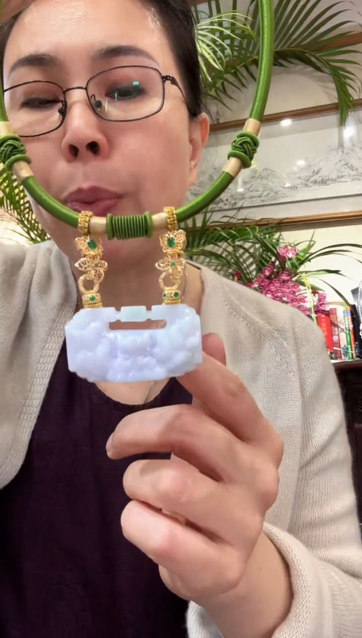 【闪购商品】翡翠颈饰未镶嵌国风