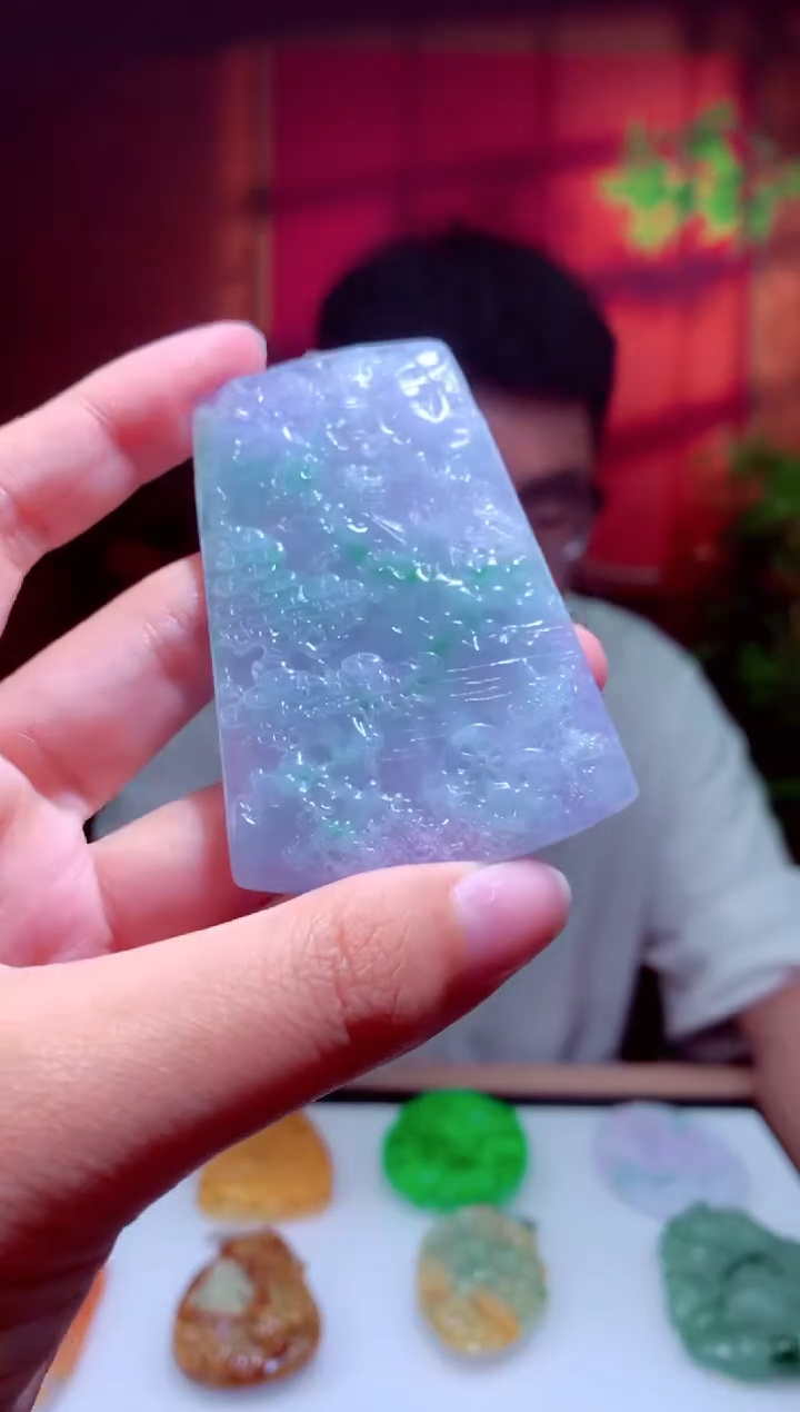 定制翡翠未镶嵌天然翡翠（拍一发一）