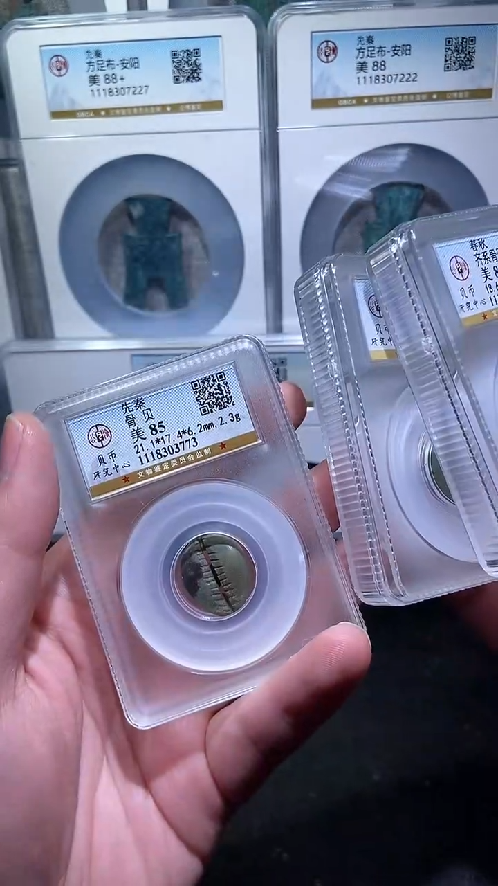 【闪购商品】铜历代 骨贝85分一枚