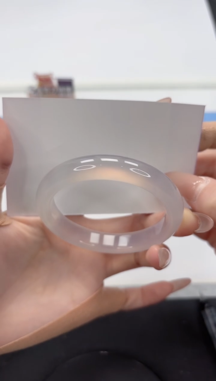 【闪购商品】石英质玉手镯未镶嵌A346-54.8