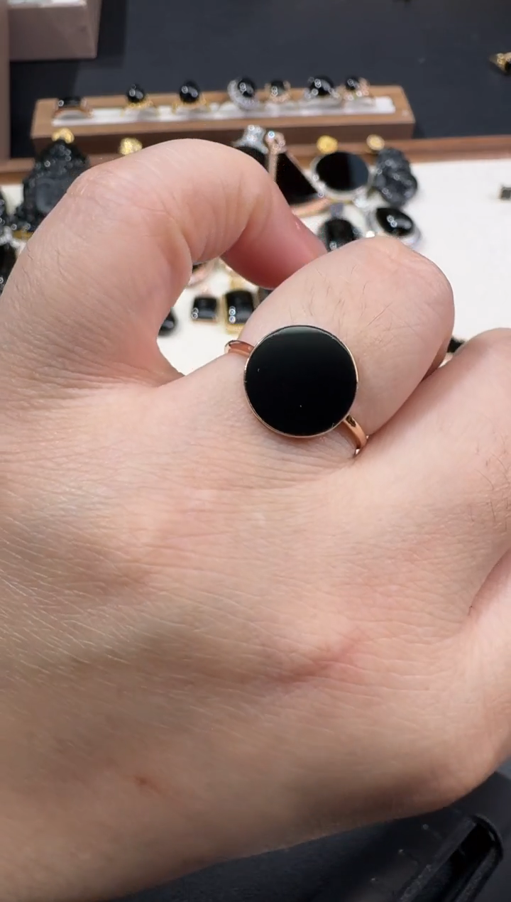 翡翠戒指18K金镶嵌S0811-S2-51