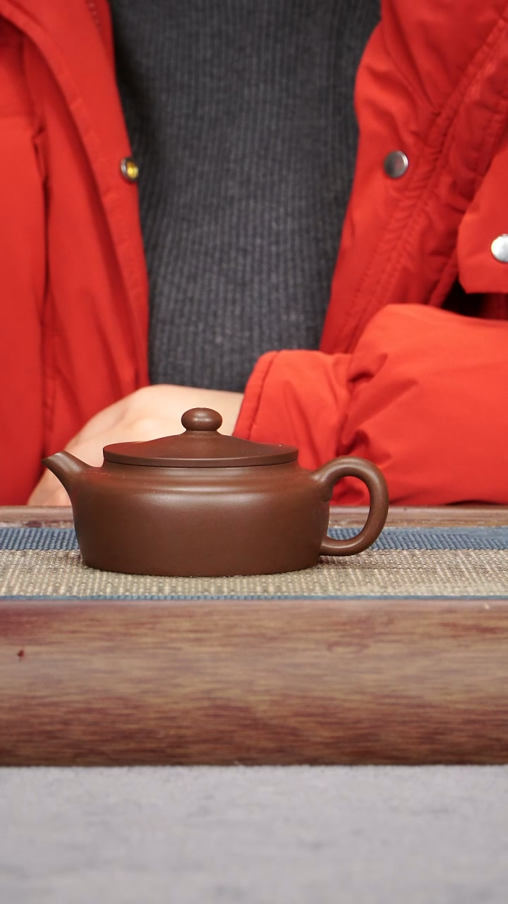 【闪购商品】紫砂茶壶紫泥 圆韵