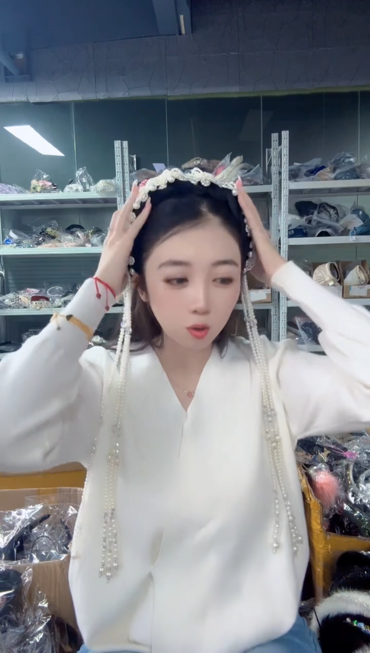 美丽诺羊毛清货发箍编号-94