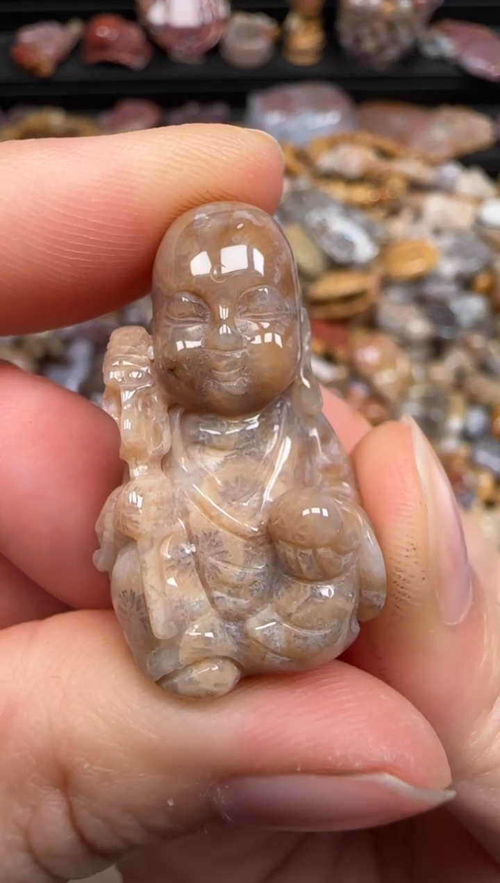 【闪购商品】硅化珊瑚（珊瑚玉）未镶嵌颈饰909