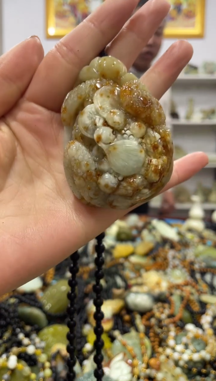 【闪购商品】岫玉吊坠未镶嵌