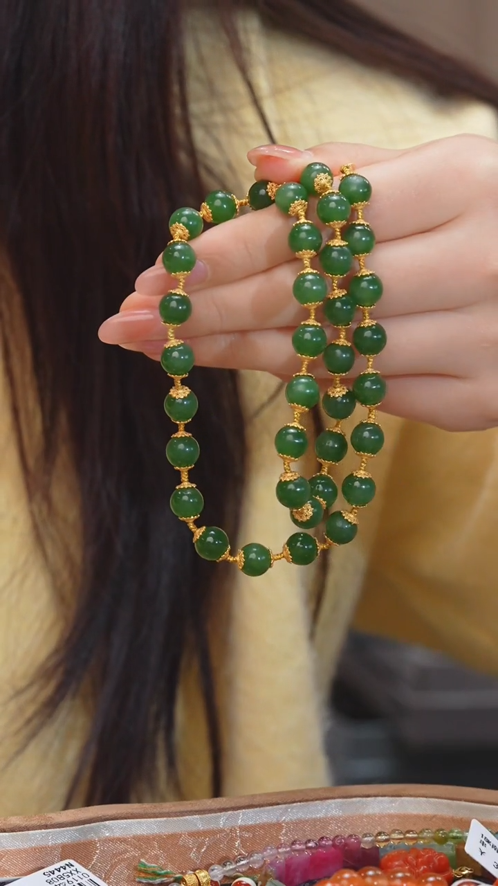 【闪购商品】和田玉项链未镶嵌多样性发 卡8@@P7950