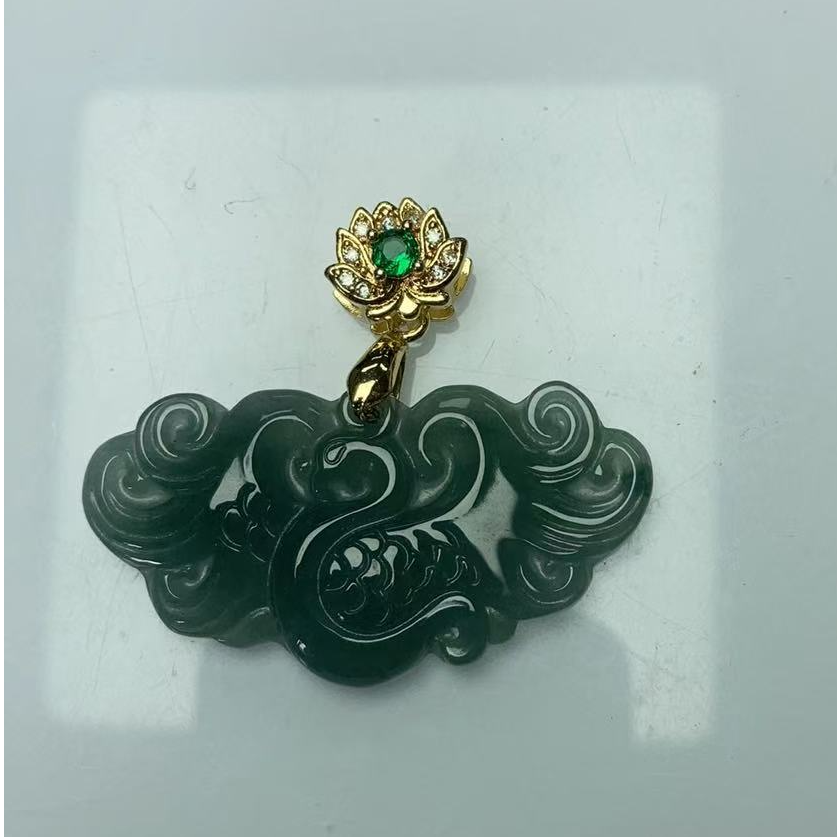 天然缅甸A货翡翠凤凰