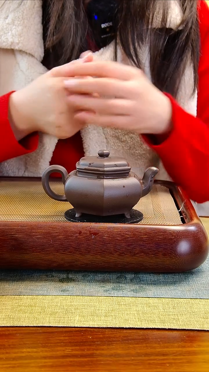 茶壶紫砂风*谷徐记福康 原矿紫砂 9