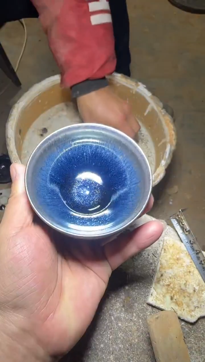 茶盏207号叶明龙窑柴烧作品