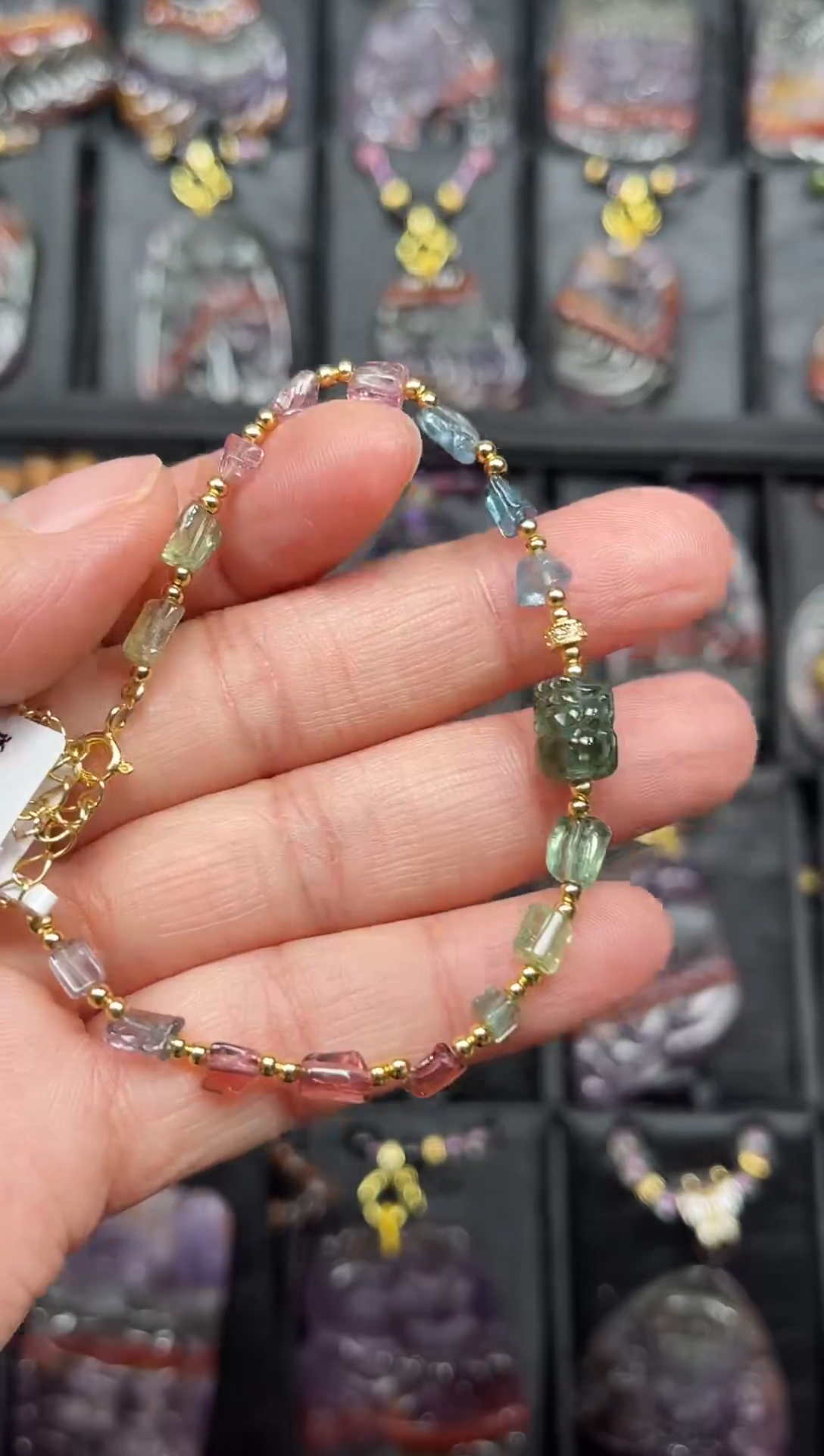 颈饰未镶嵌碧玺【百晶灵儿】定制款