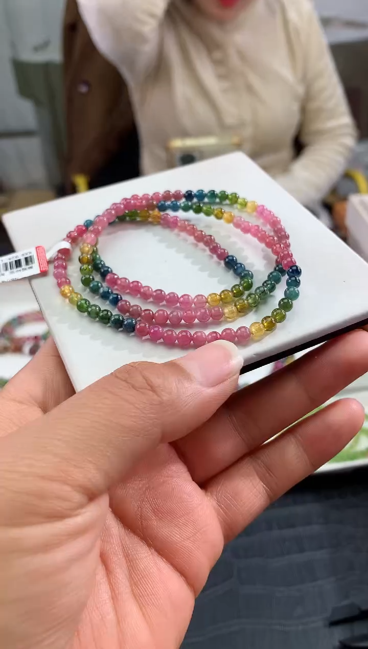 【闪购商品】碧玺手串未镶嵌 多样性发一条