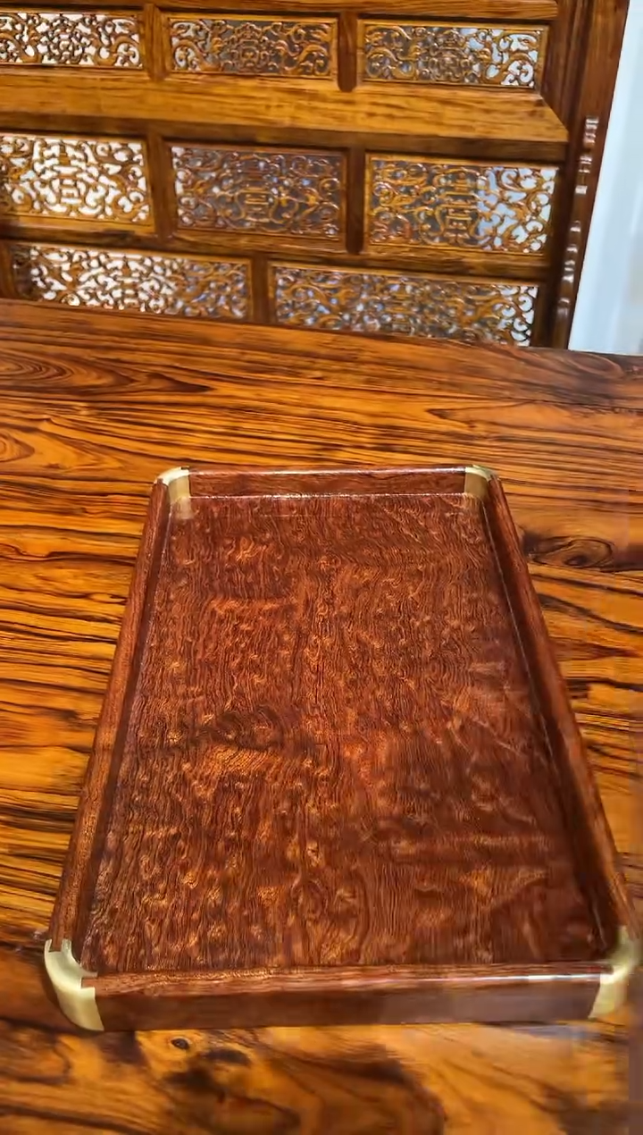 花梨木类花梨木茶盘 改价链接