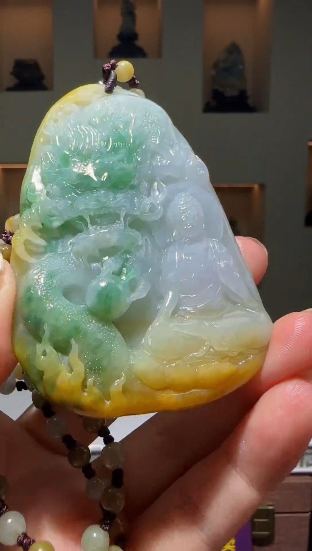 【闪购商品】翡翠颈饰未镶嵌GY00104翡翠