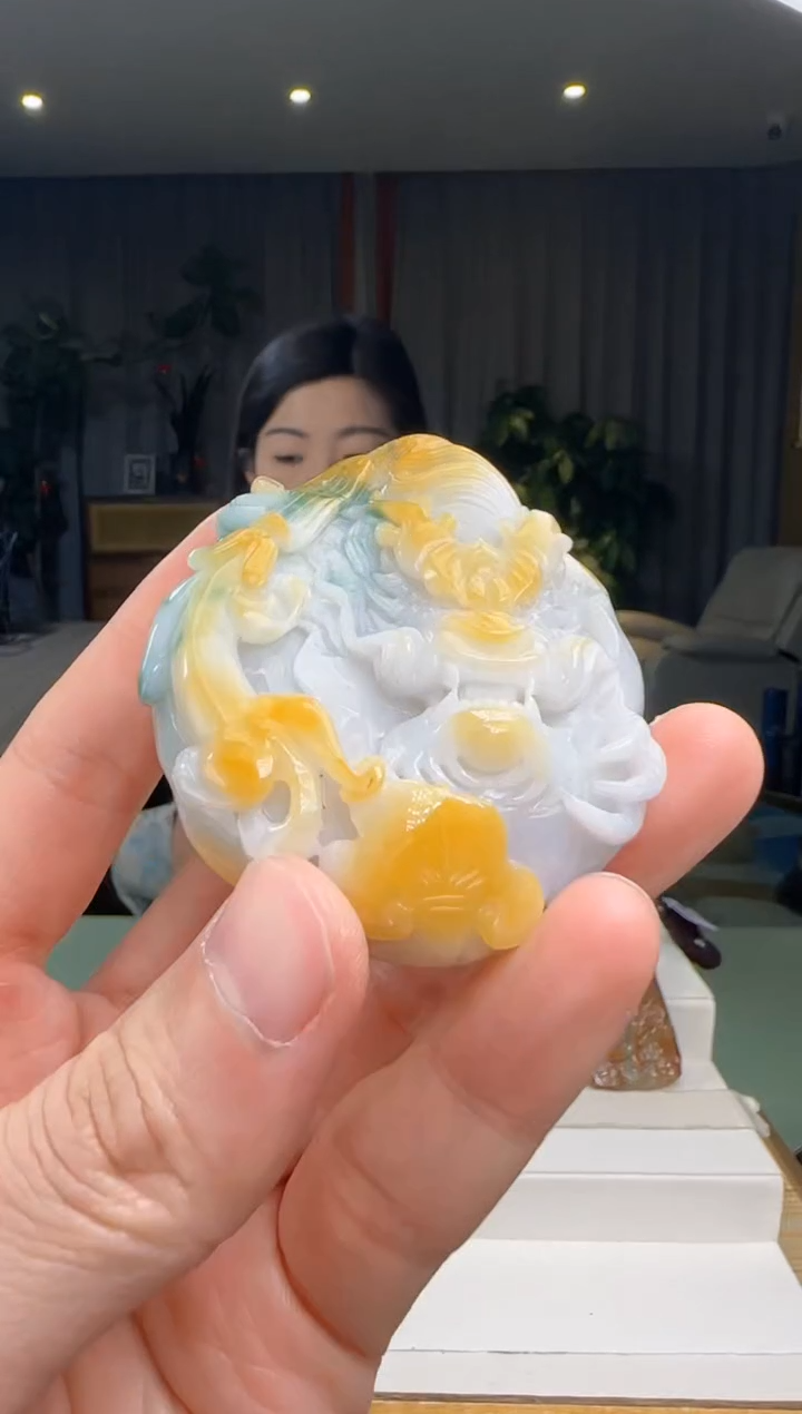 【闪购商品】翡翠吊坠(不含链)未镶嵌DY@@960Q3J14868