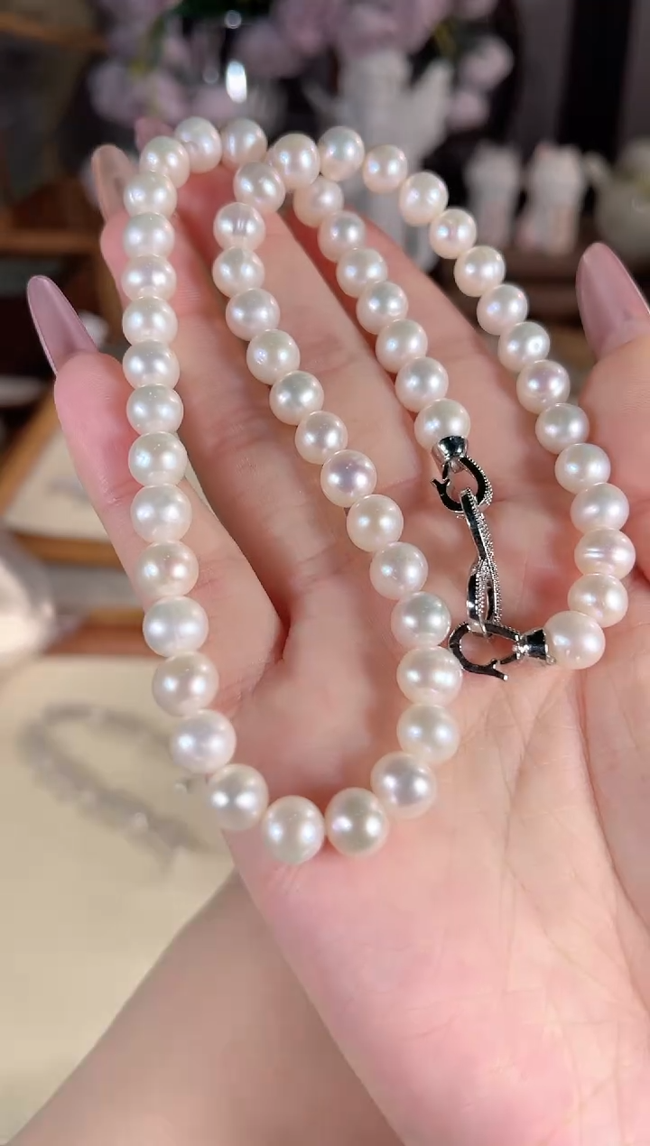 项链未镶嵌淡水珍珠多样性发其一孤品默认微瑕