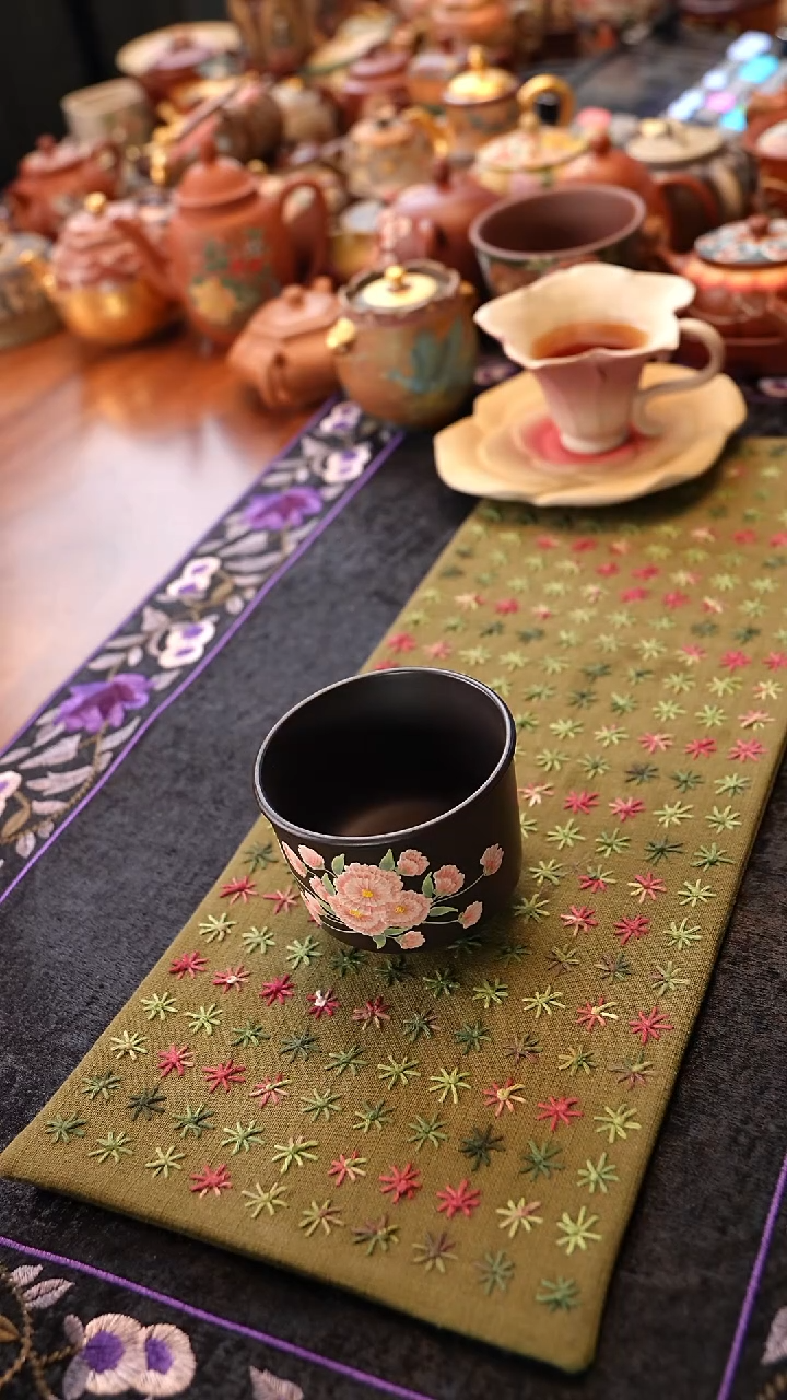 茶壶紫砂黑料主人杯