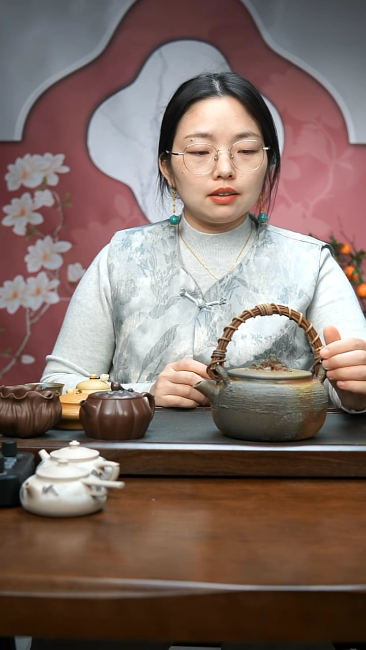 【闪购商品】紫砂茶壶柴烧提梁煮水壶