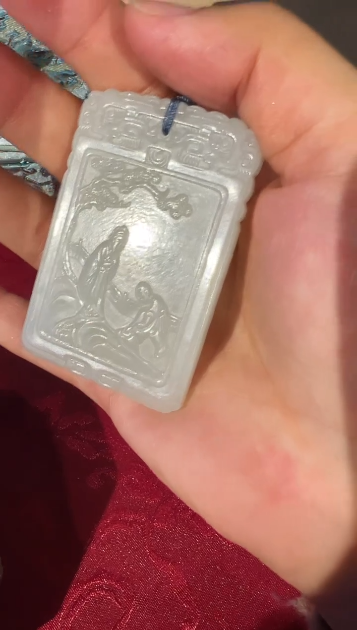 【闪购商品】和田玉挂件未镶嵌20俩人