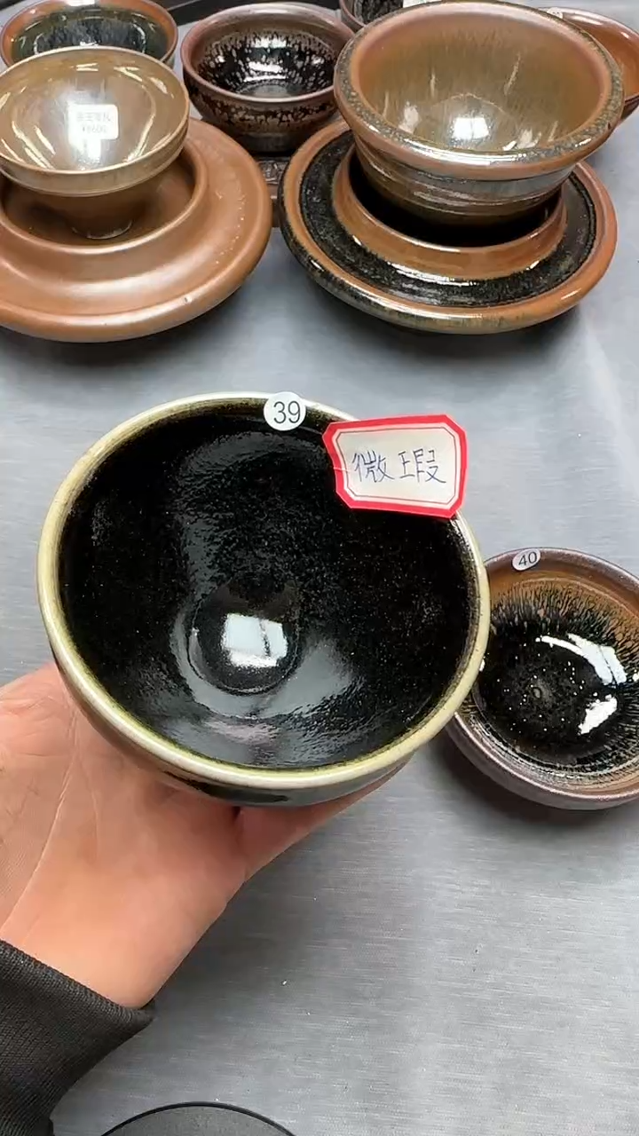 【闪购商品】茶盏印春堂柴烧建盏