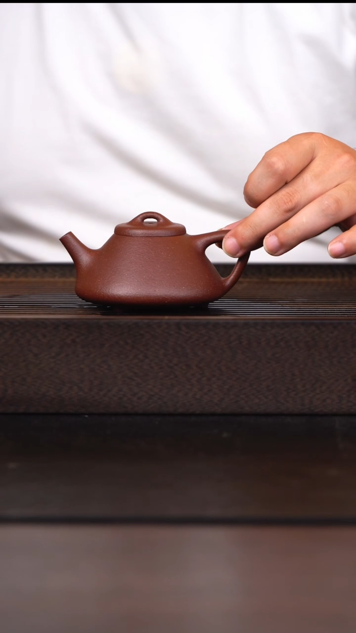 茶壶紫砂桃花泥子冶石瓢
