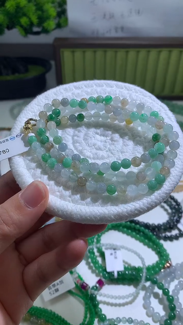 项链未镶嵌翡翠多宝项链