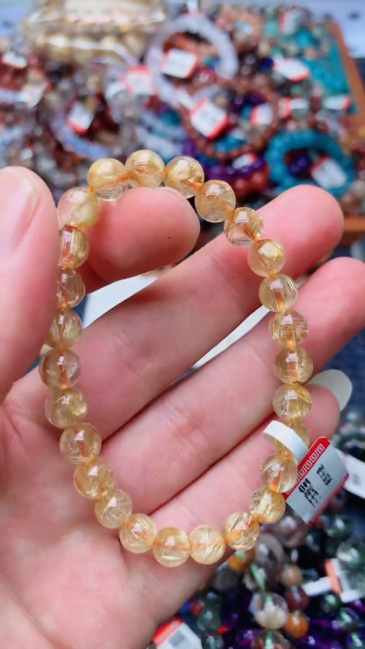 水晶手链未镶嵌天然116