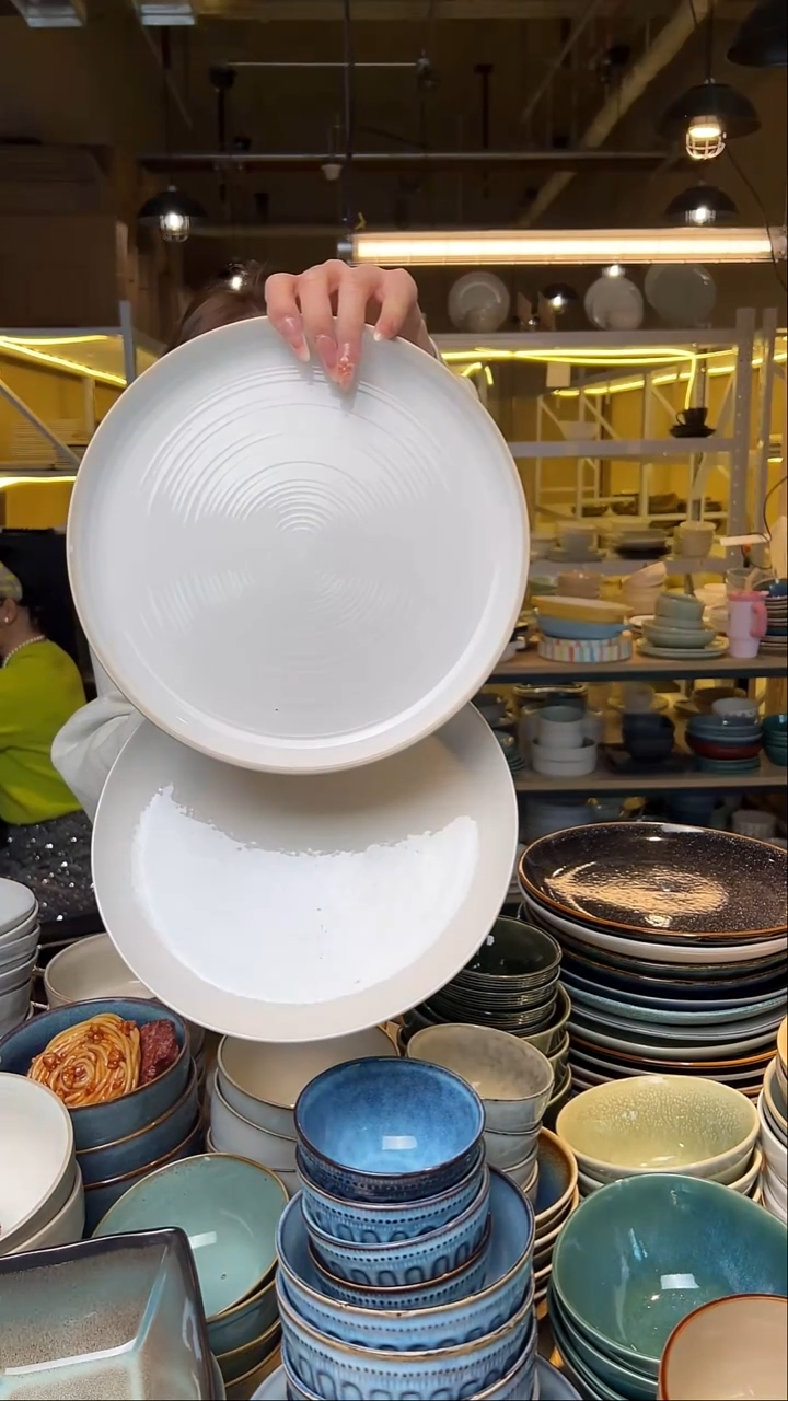 瓷3【瑕疵】外贸尾货窑变釉下彩