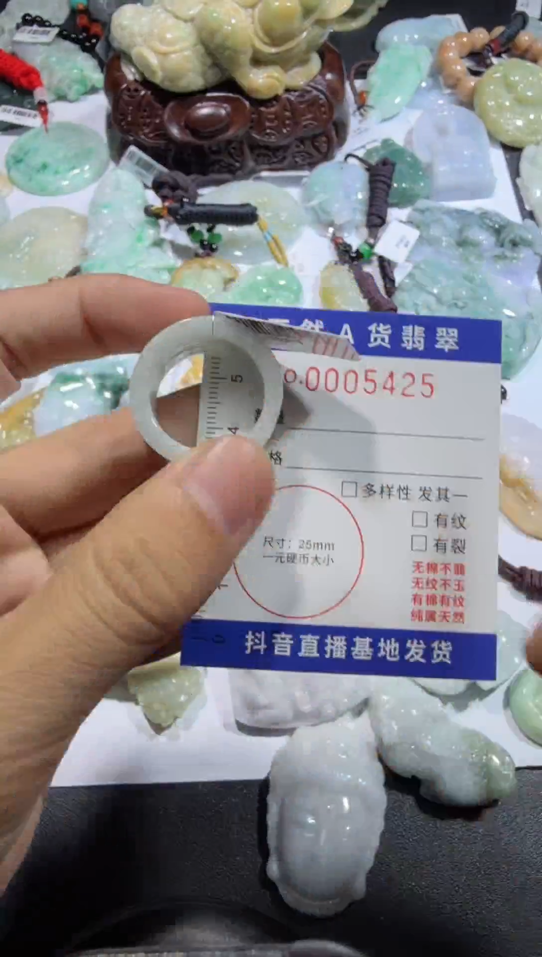 【闪购商品】翡翠颈饰未镶嵌00005425
