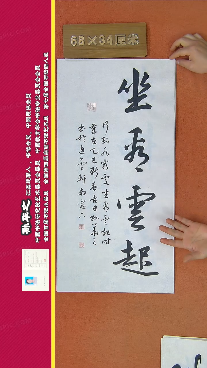 【闪购商品】书法154a孙华之书法作品