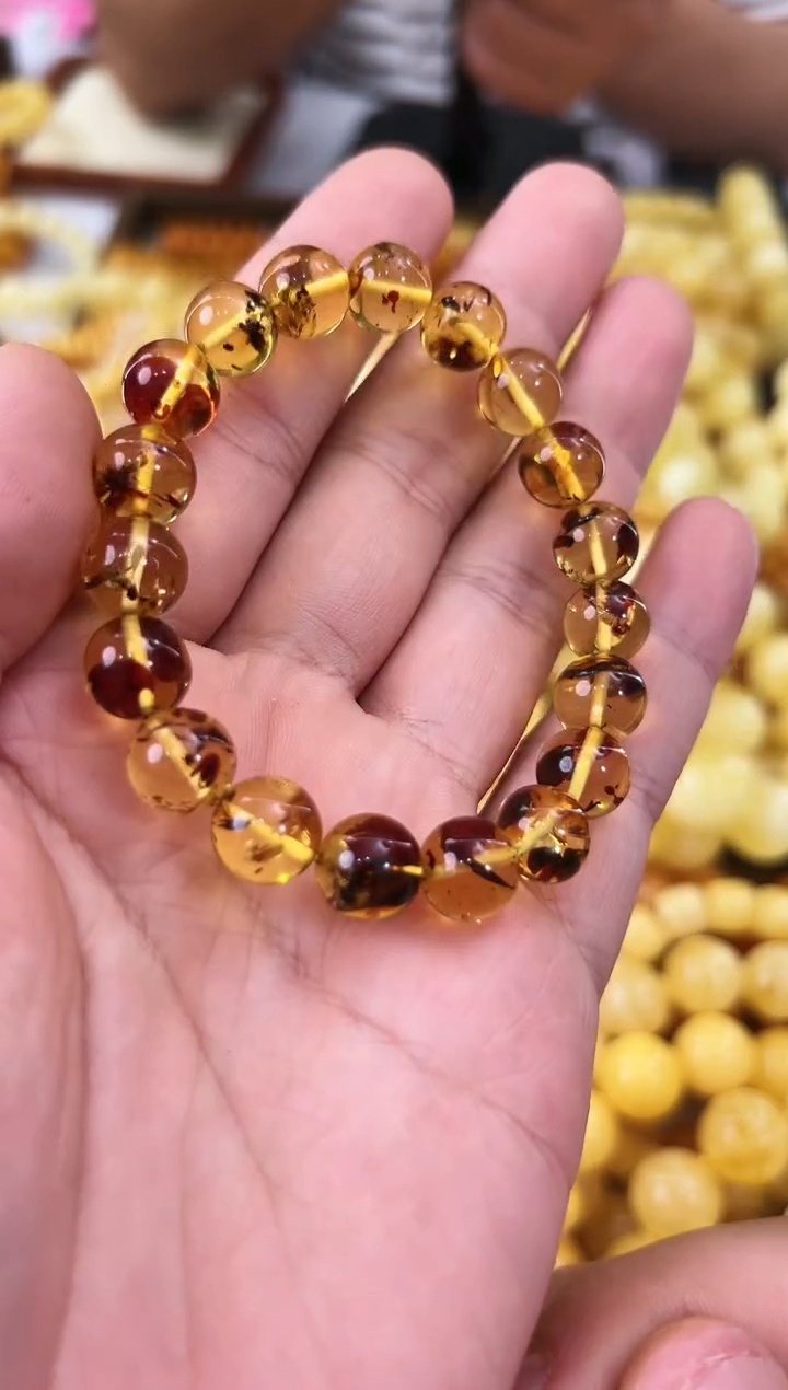 【闪购商品】琥珀手链未镶嵌蜜蜡手串
