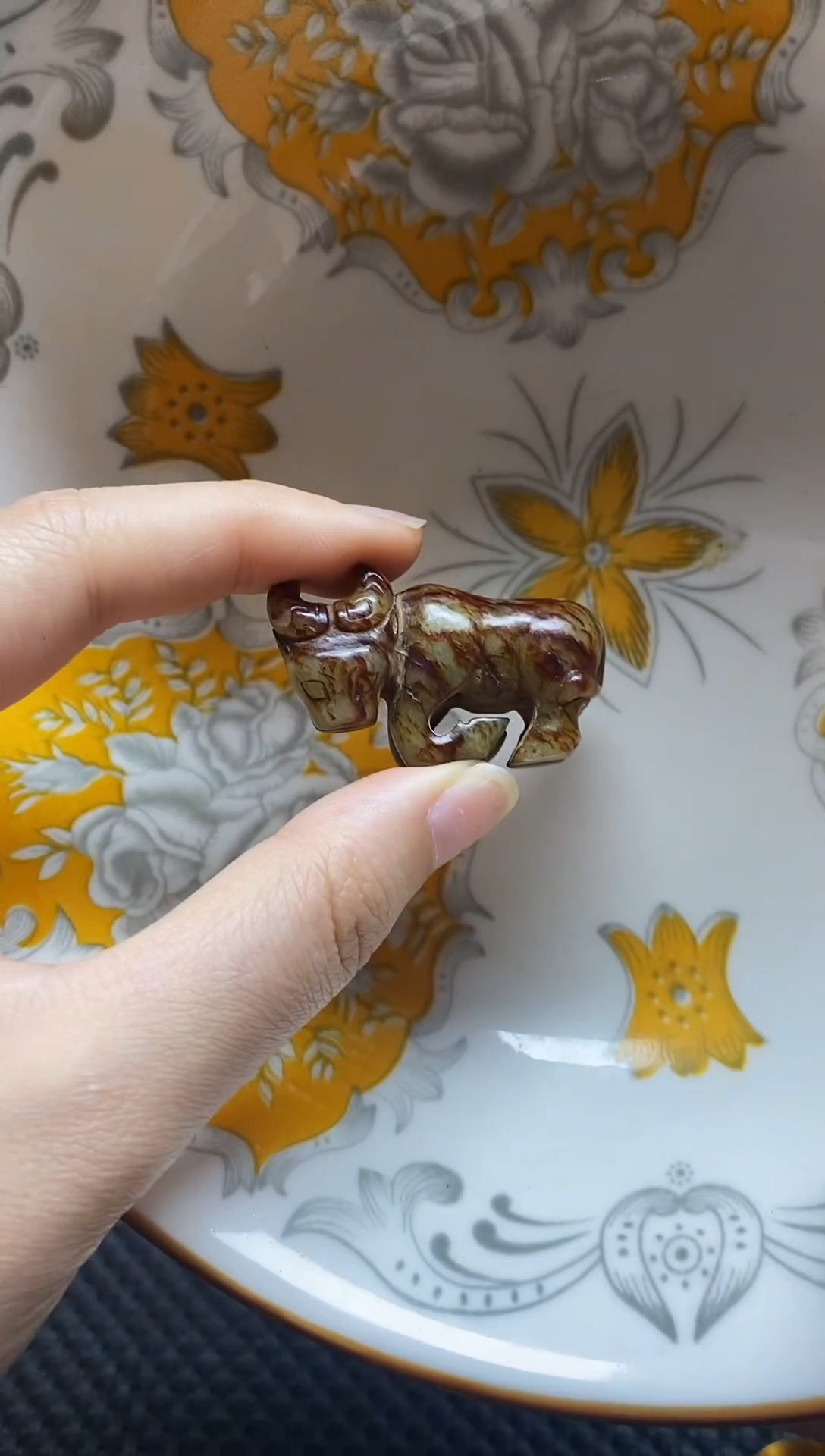 瓷片瓷片 瓷器 摆件 1个