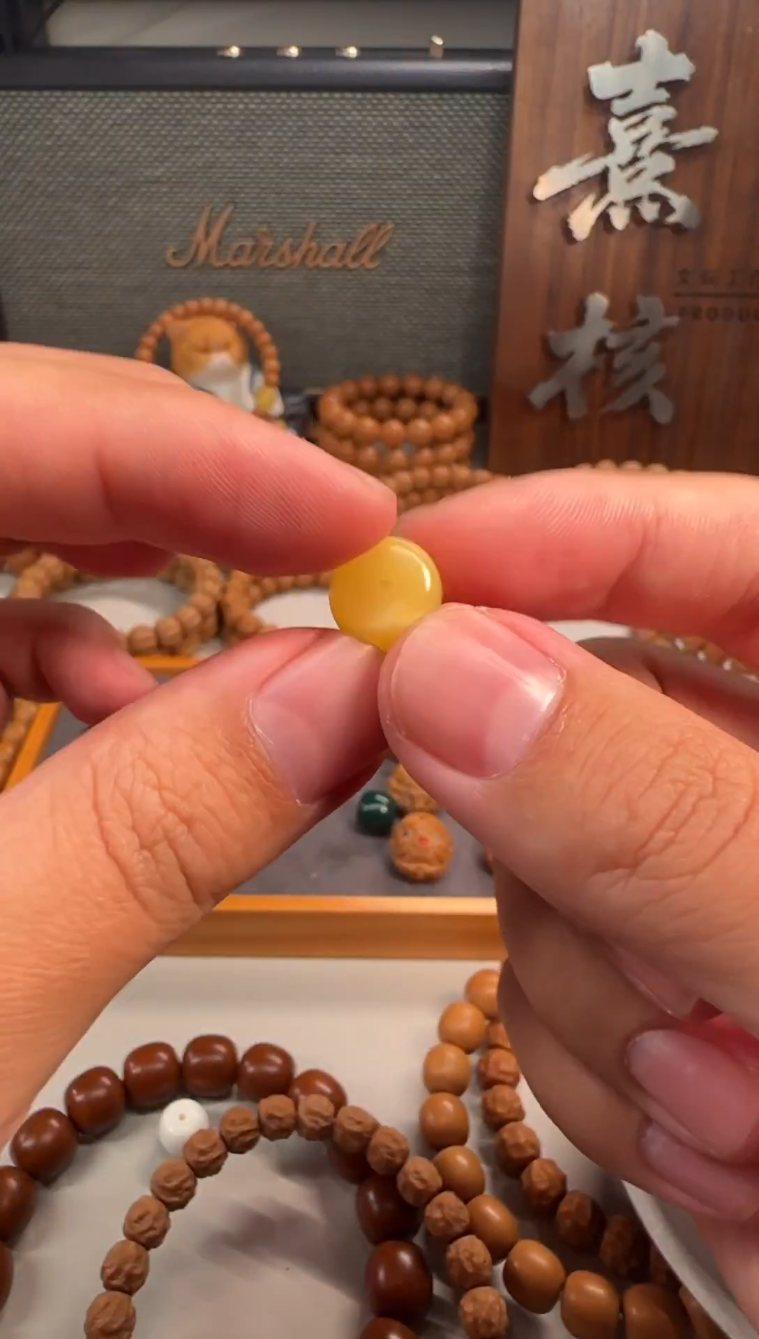 手串猴头核桃J全品无瑕哑光原生态手串单颗