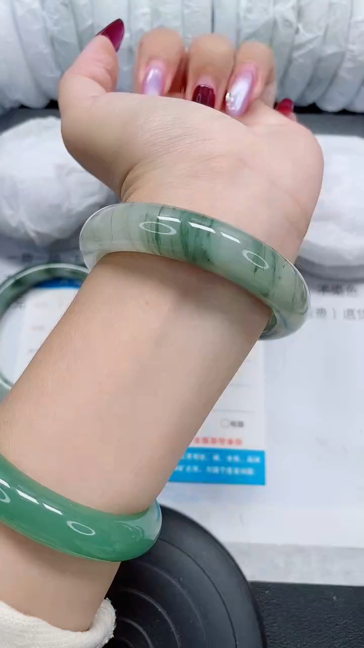 未镶嵌手镯石英质玉91-57/58